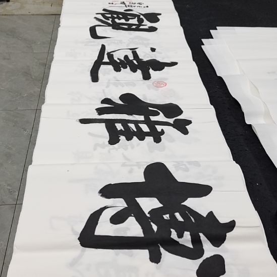 翰墨白武坤老师作品一副