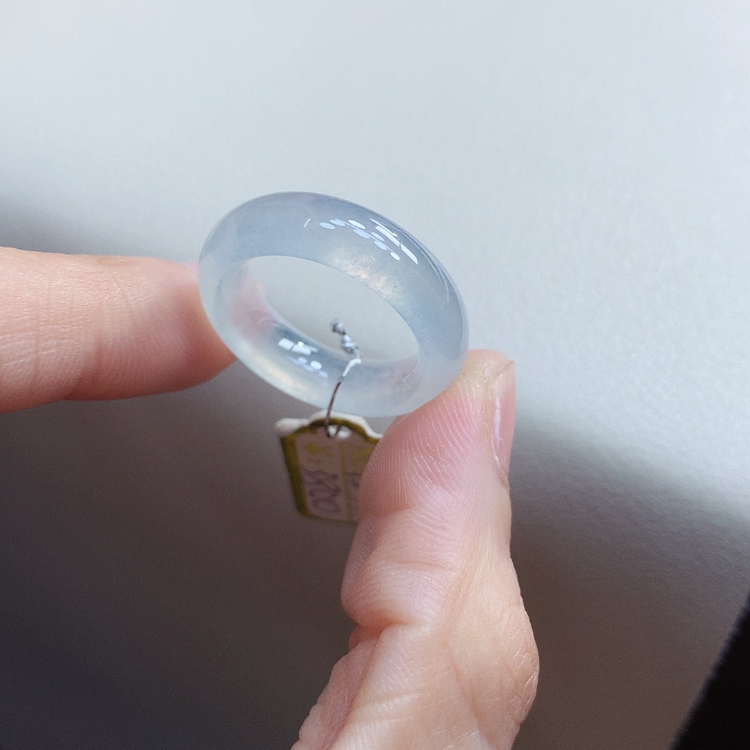 翡翠戒指未镶嵌13-14号