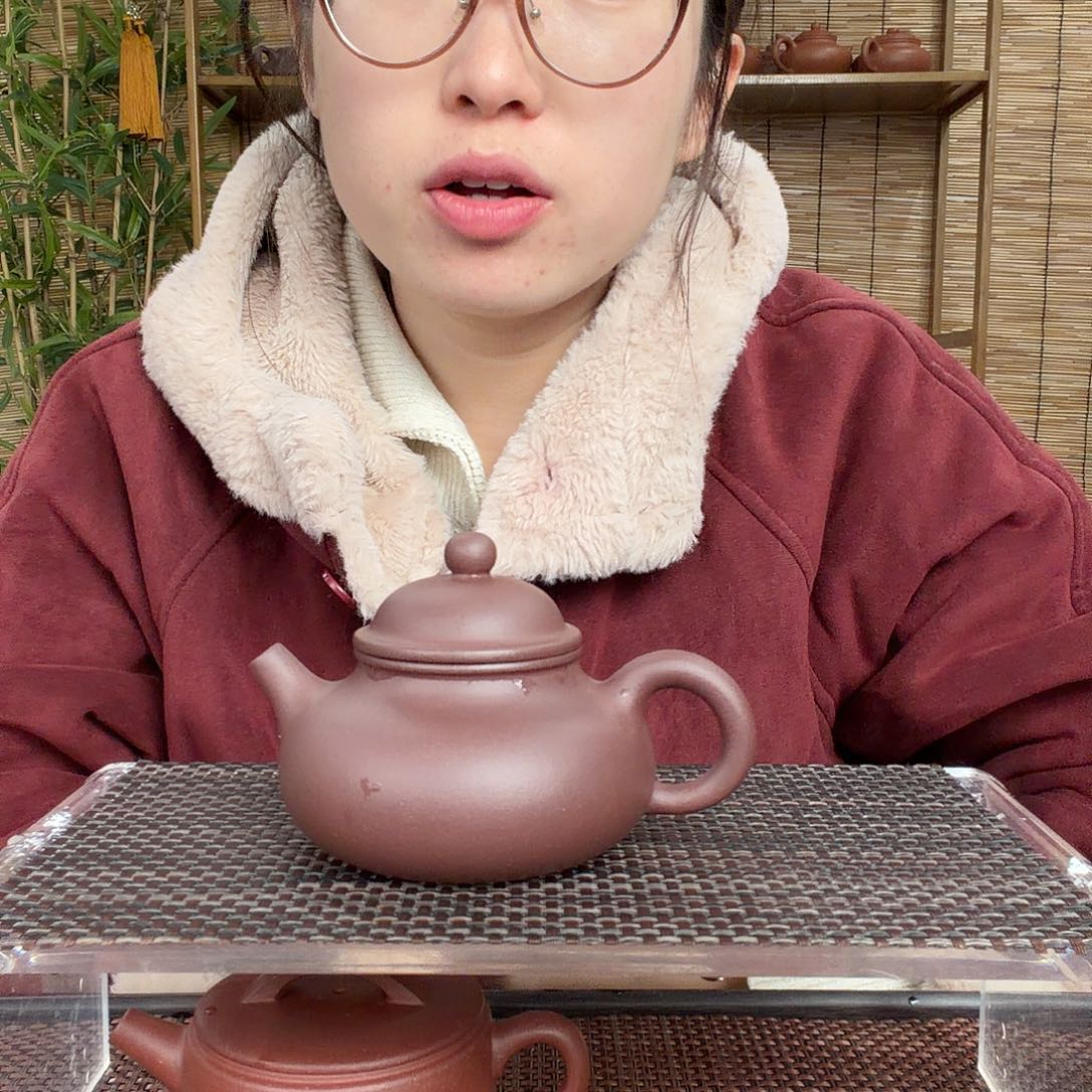 紫砂茶壶原矿湖父底槽清容天紫砂壶微瑕没礼盒