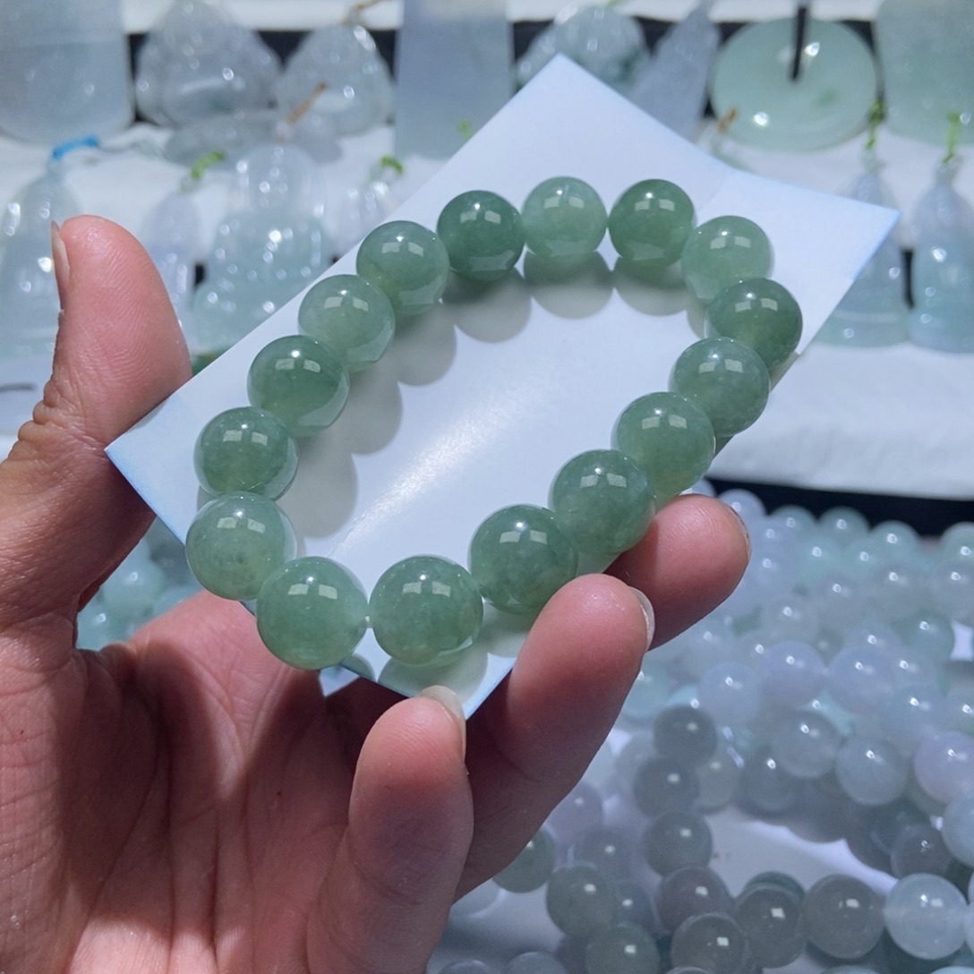 定制翡翠未镶嵌卡12.5