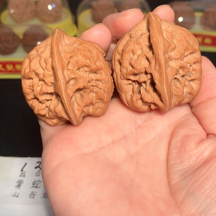 文玩核桃吊坠39尺承德粗筋