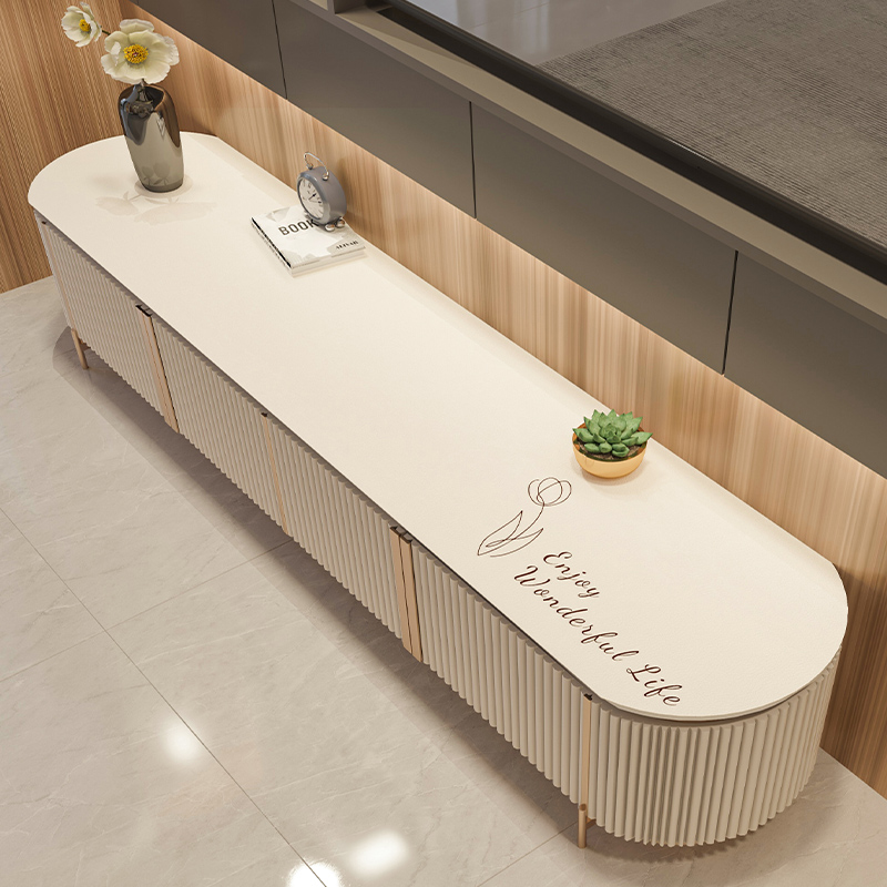 电视柜桌垫长条桌布现代简约奶油风轻奢餐边柜鞋柜垫子台面保护垫