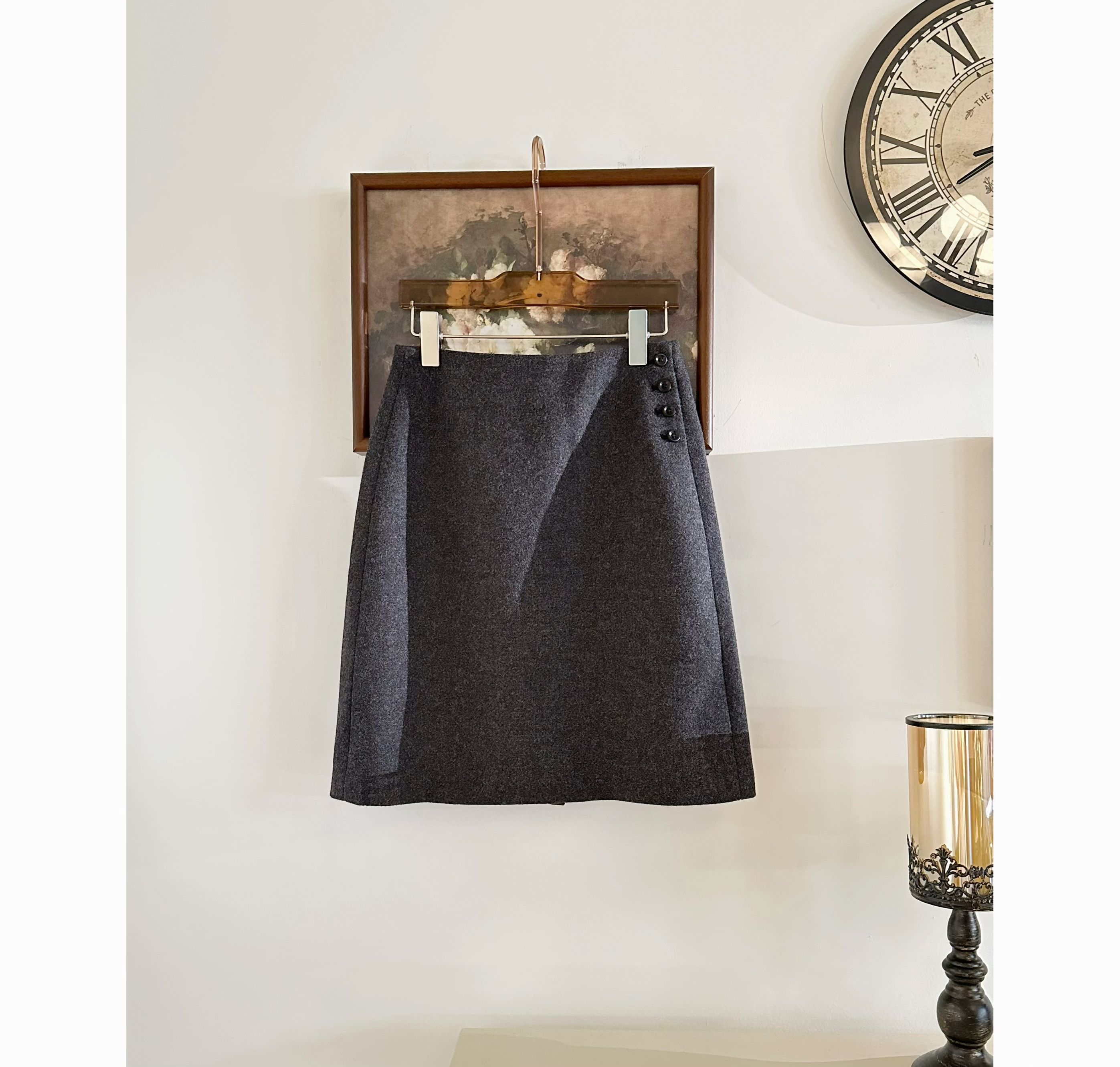 【暮光】秋季新款时尚洋气高腰显瘦A字半身短裙MF-2085