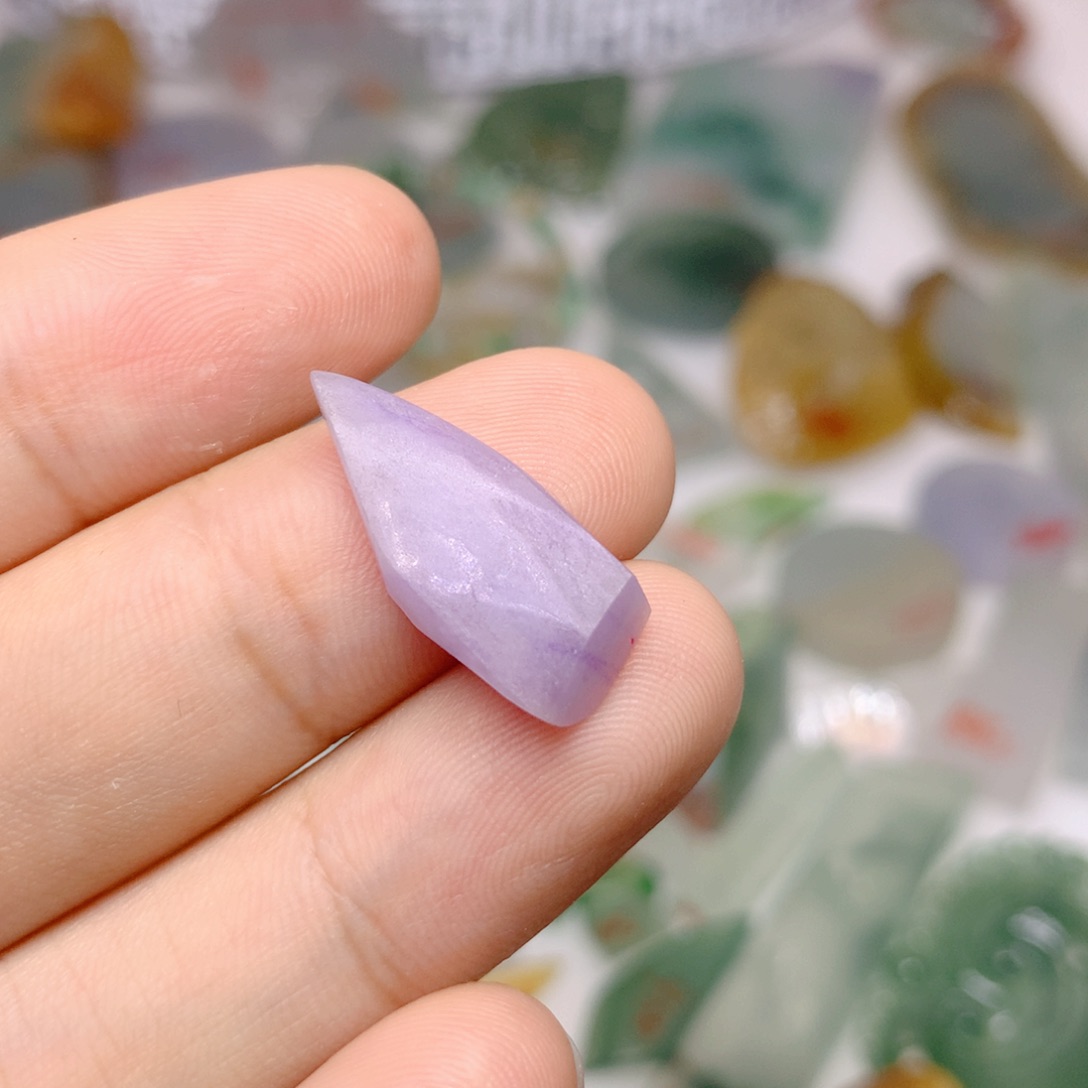 定制翡翠未镶嵌天然翡翠定制