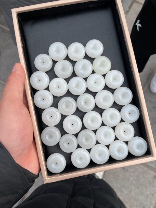 和田玉平安扣多样性发货拍一发一