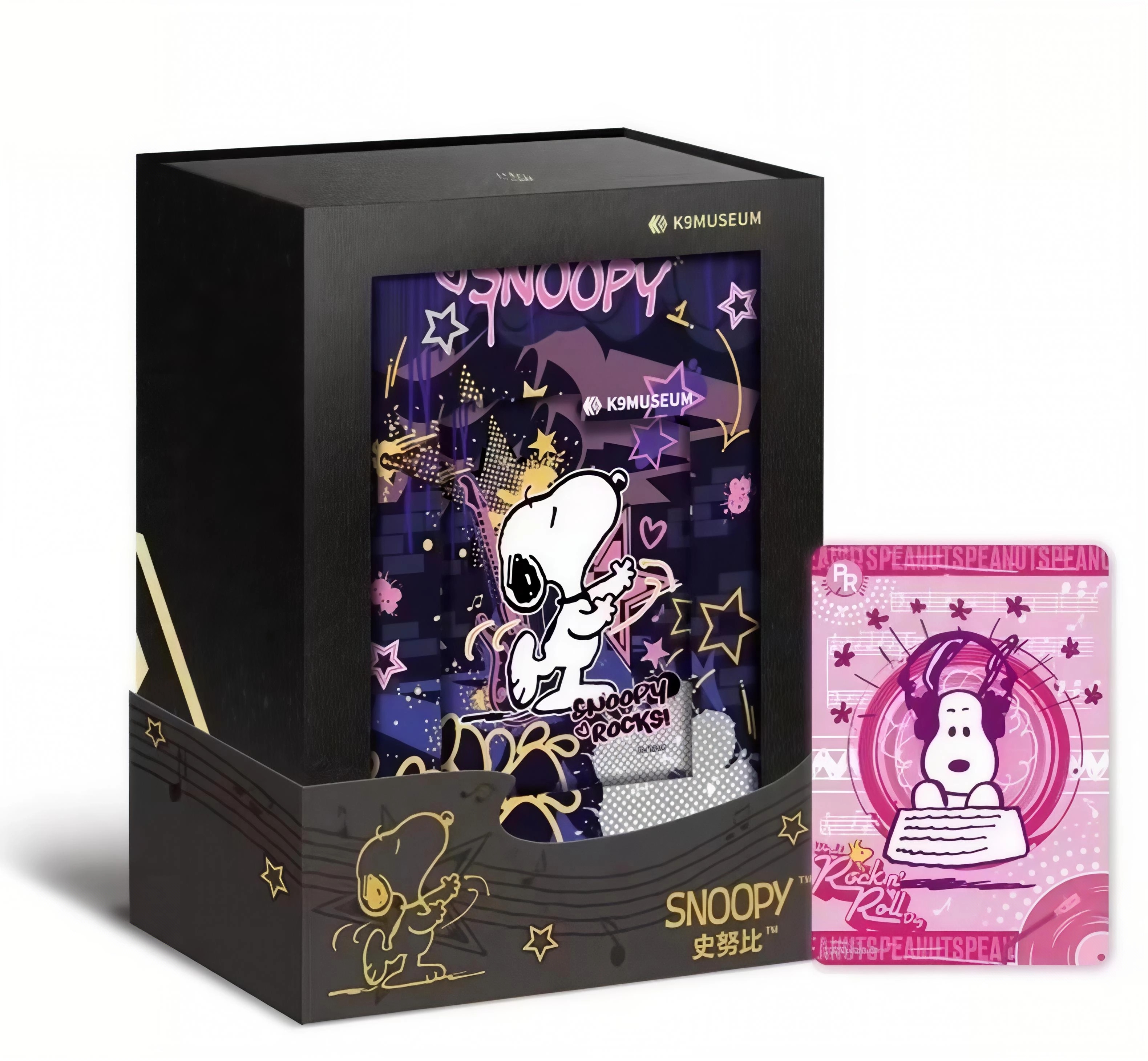 K9博物馆史努比典藏卡 幻想节拍卡片 动漫收藏卡牌