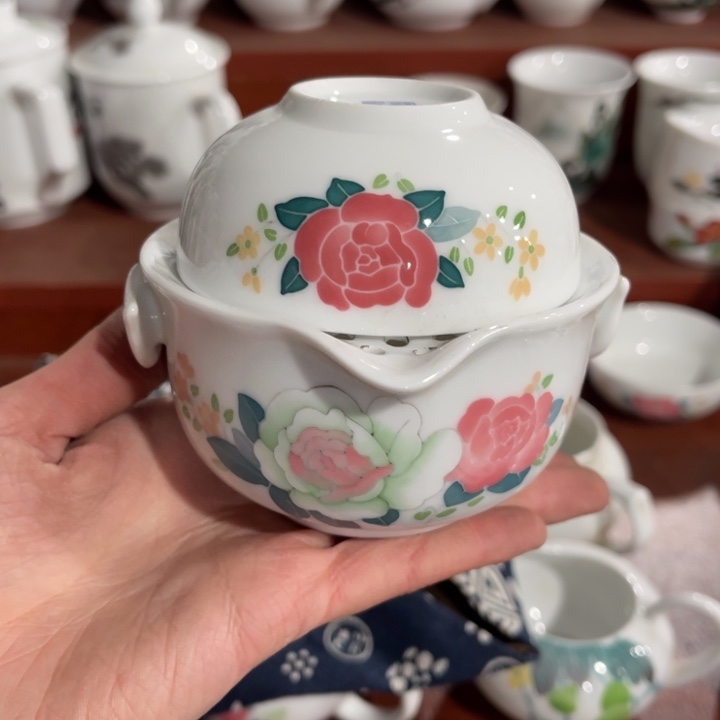 醴陵釉下高温手绘200毫升