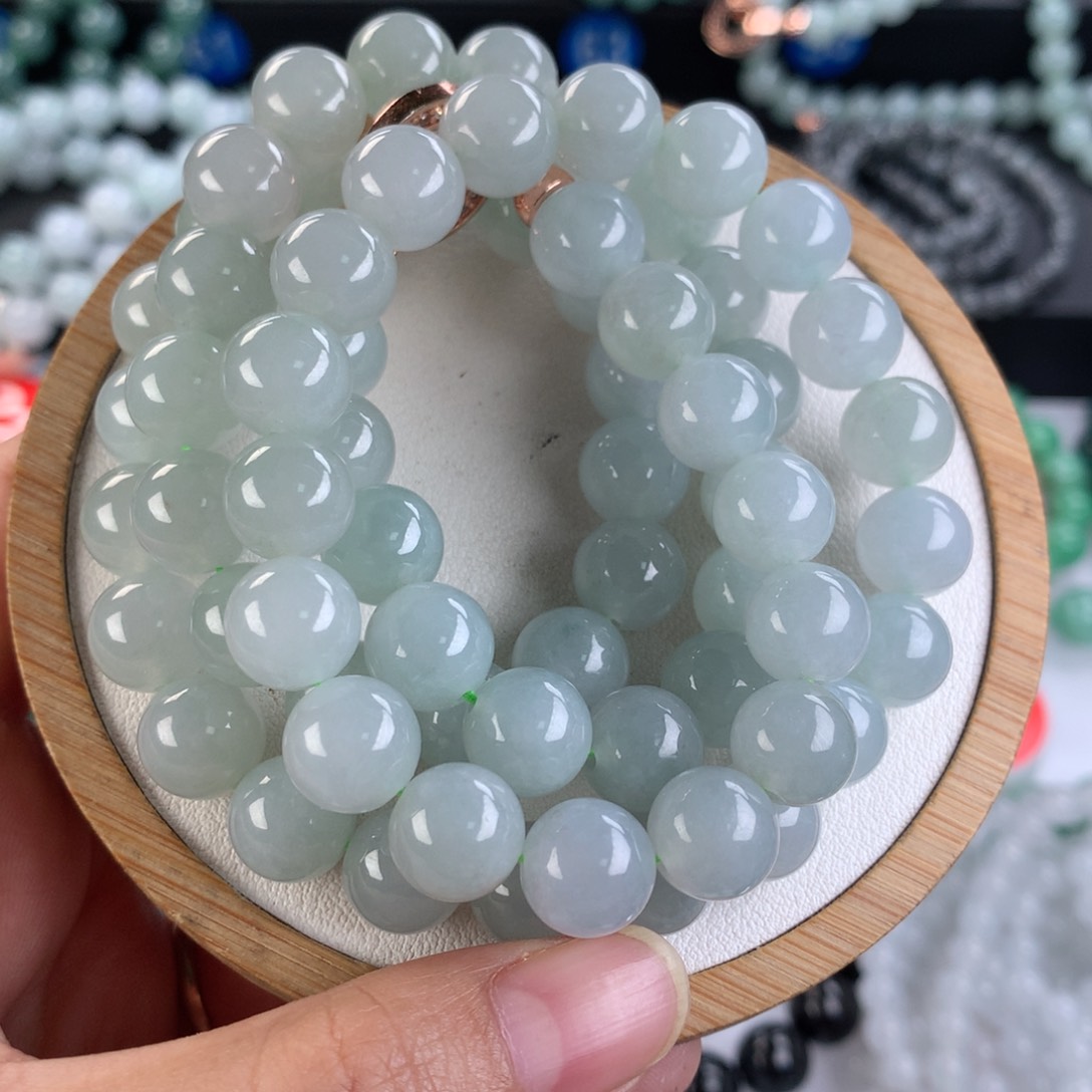 翡翠手链未镶嵌卡10