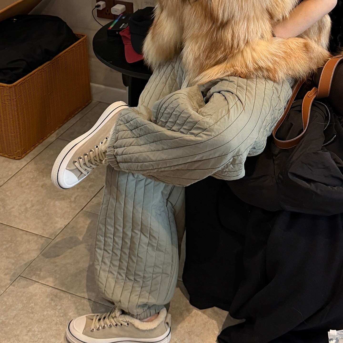 【CHUMINGMING】毛绒帆布低帮鞋XZGM2522