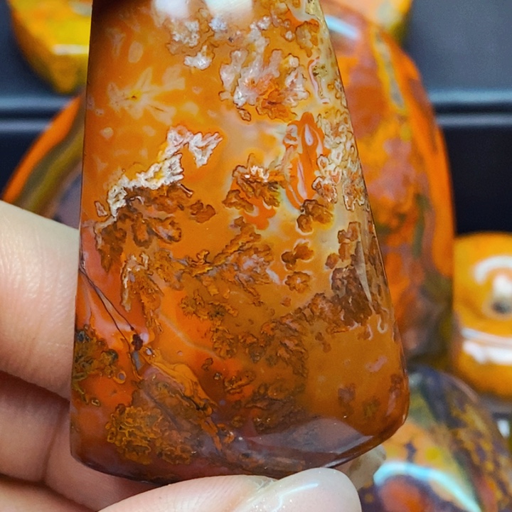 心***旧玛瑙/玉髓未镶嵌玛瑙