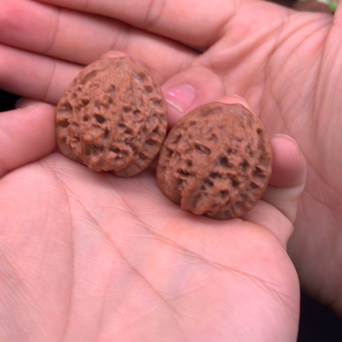 静***心手串文玩核桃31平顶