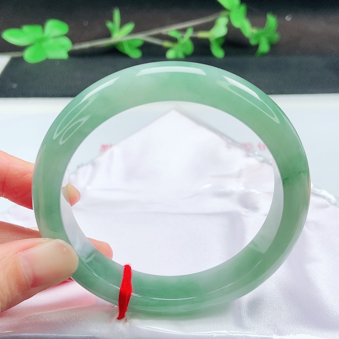 未镶嵌手镯翡翠62圈