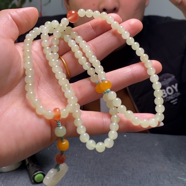 和田玉手链未镶嵌