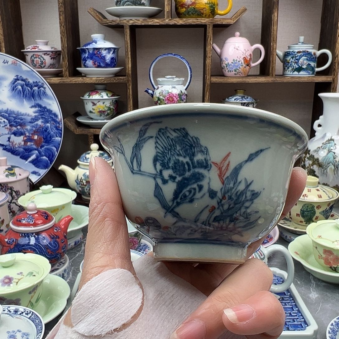 陶瓷摆件景德镇陶瓷567老厂瓷46