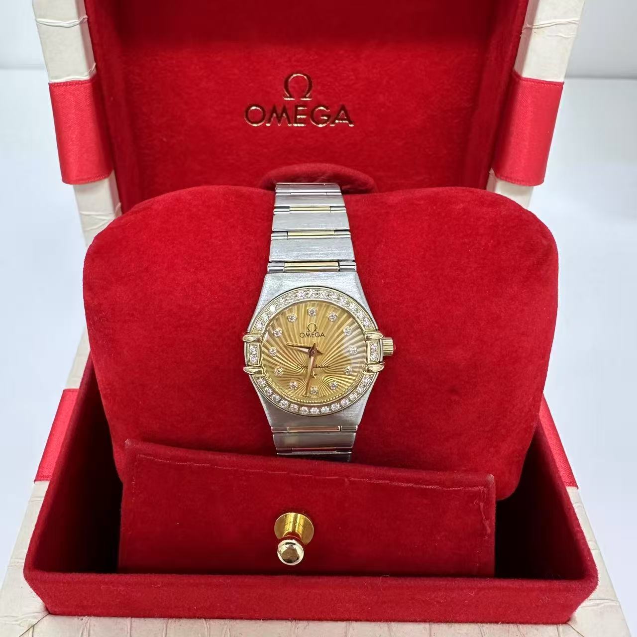 99新 Omega/欧米茄 欧米茄/石英/原钻/定金500米
