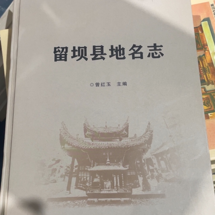 留坝县地名志精装