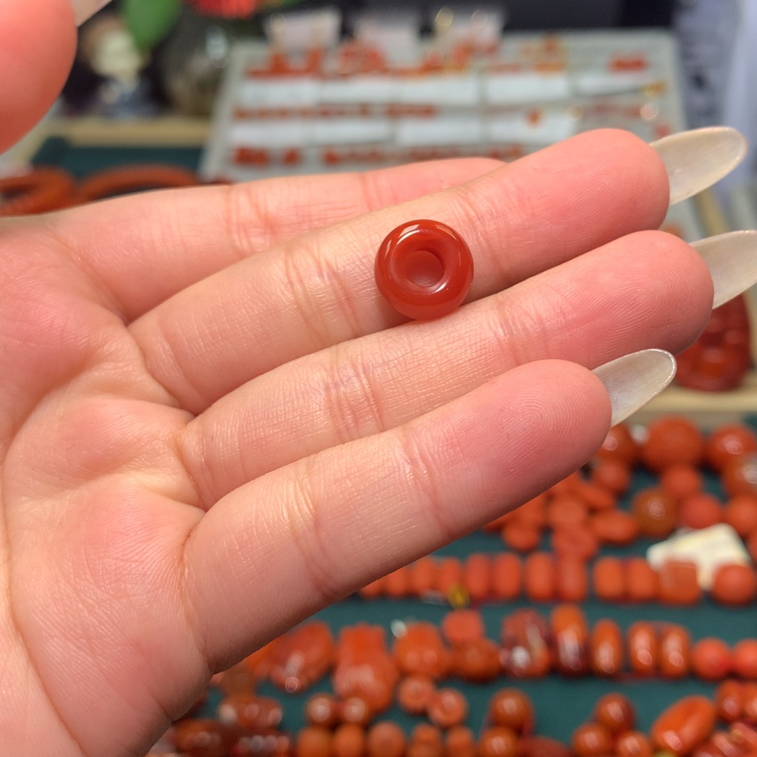 【闪购商品】南红玛瑙卡环未镶嵌因***5