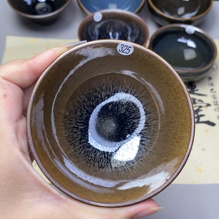 茶盏建窑建盏主人杯