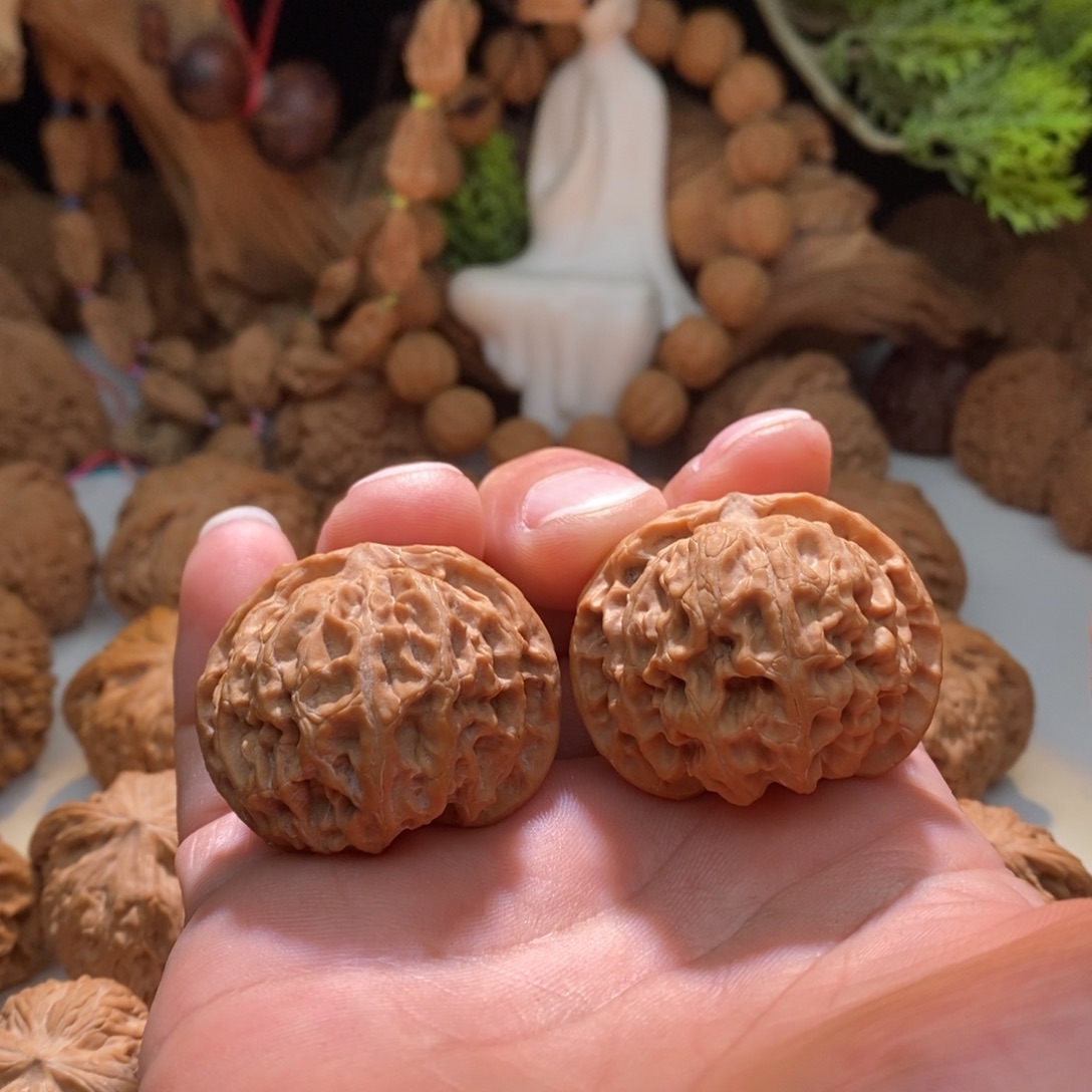 吊坠文玩核桃苹果园40+