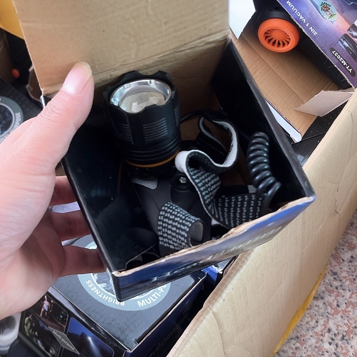 头灯手电家用户外感应钓鱼灯865