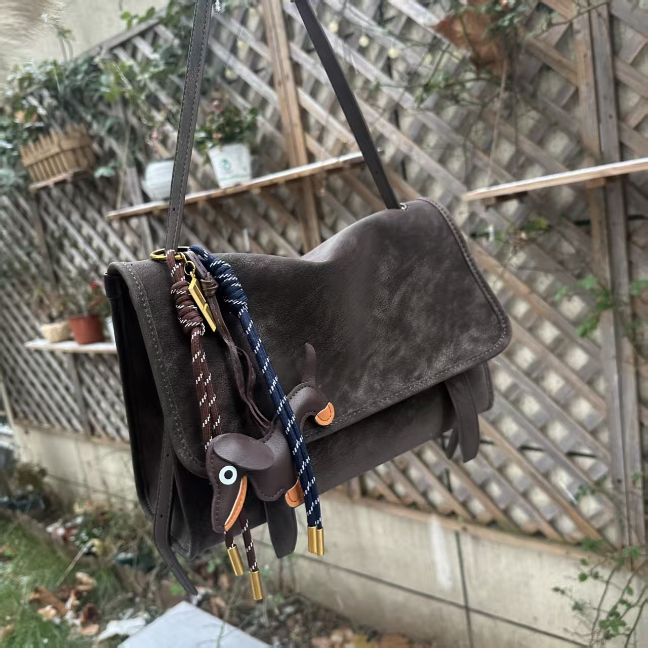 【尚本店铺】新款时尚单肩斜背剑桥包