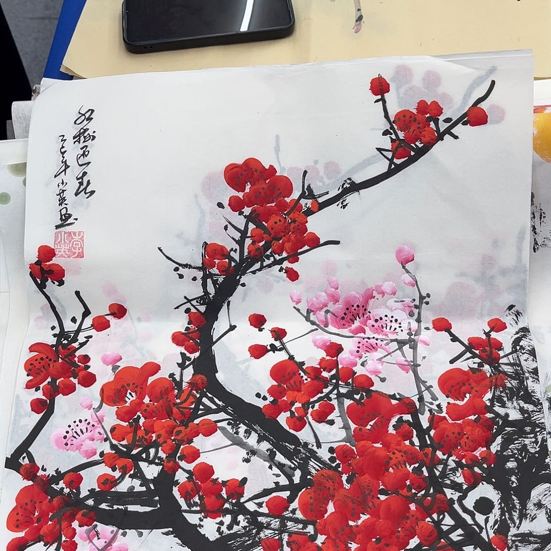 国画纯手绘作品欣赏