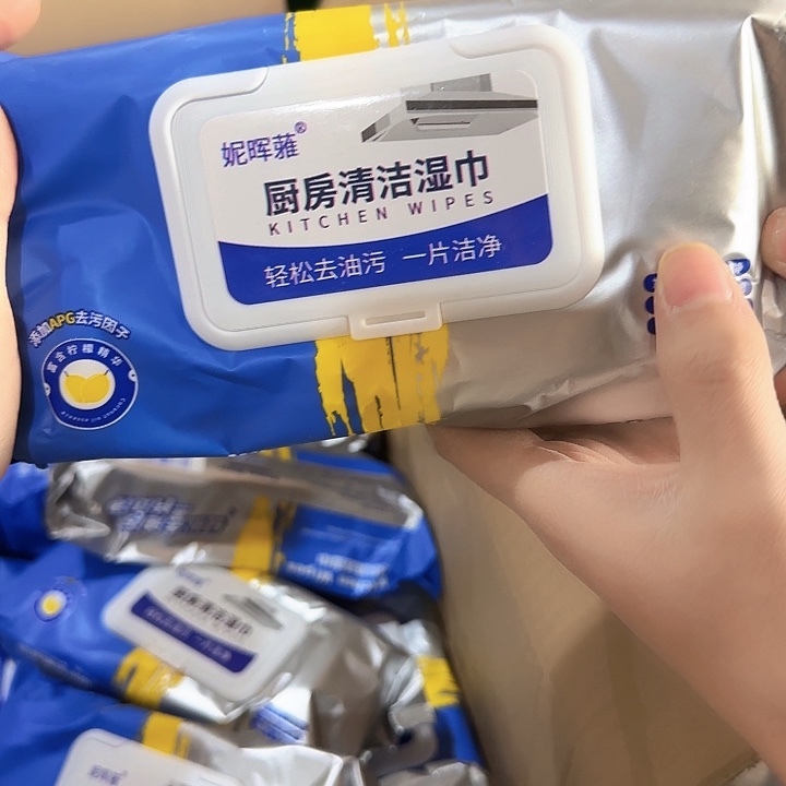 5包家用厨房湿巾必备