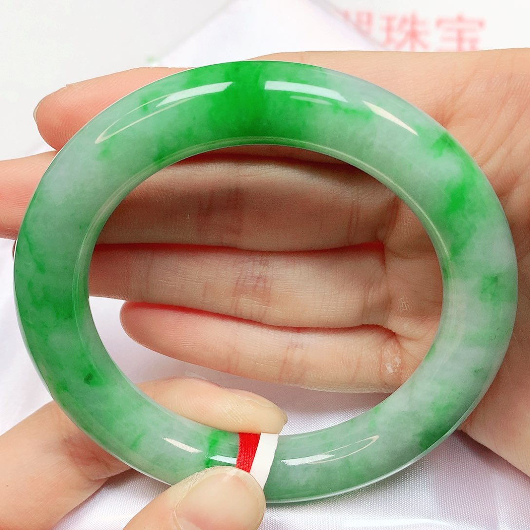 未镶嵌手镯翡翠翡翠手镯55圆