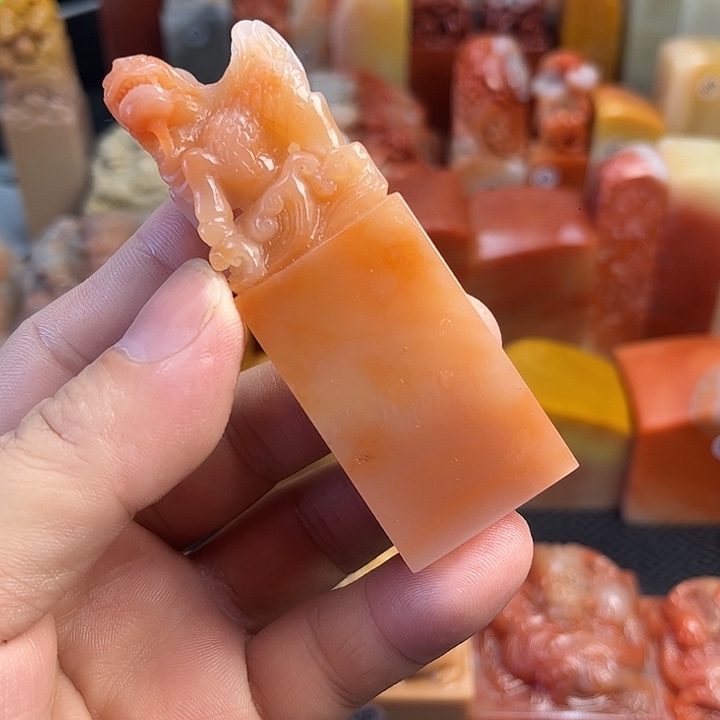 老挝石老挝保利石印章