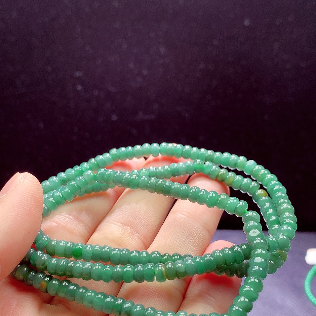 翡翠手链未镶嵌项链