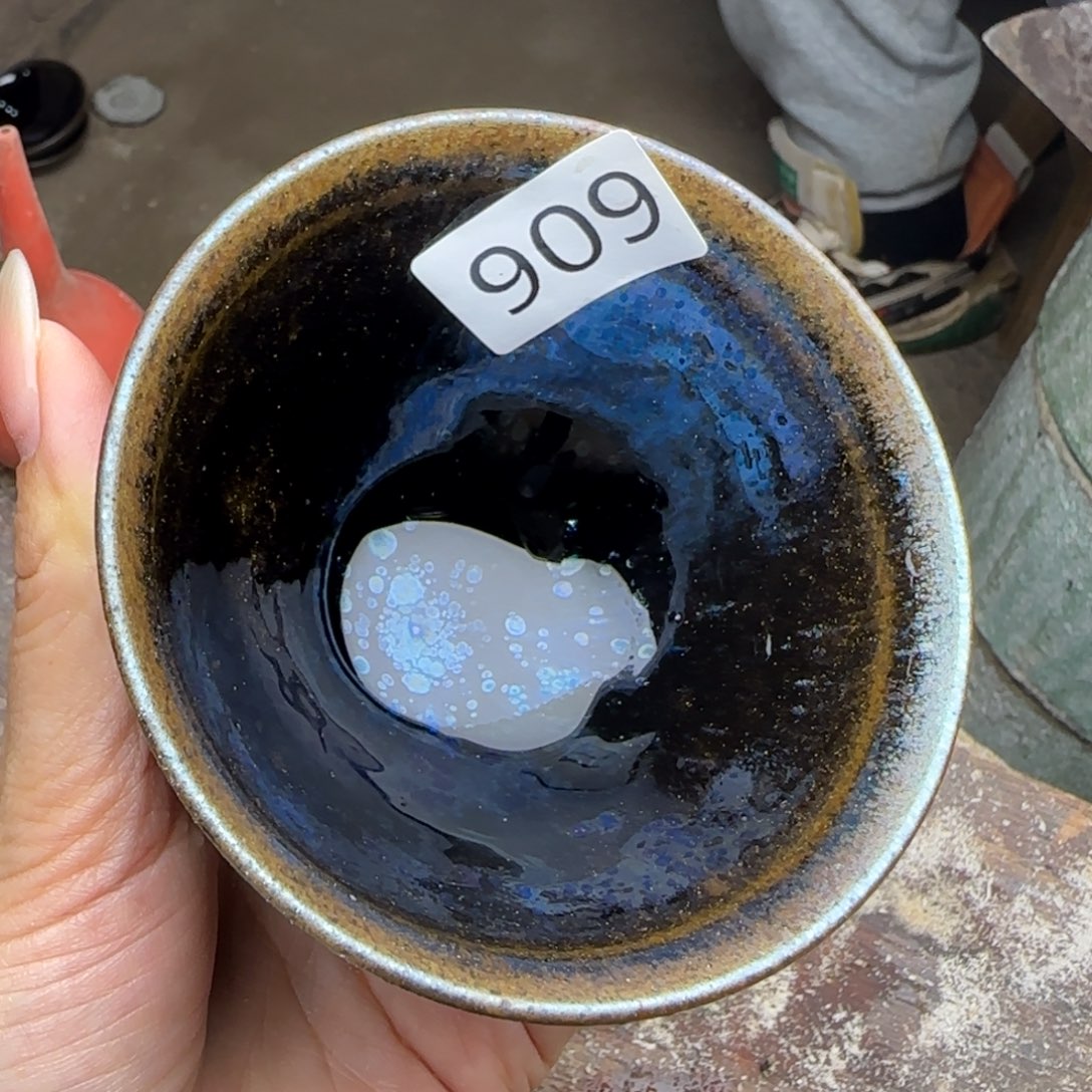 茶盏通天1号现场开窑！！！