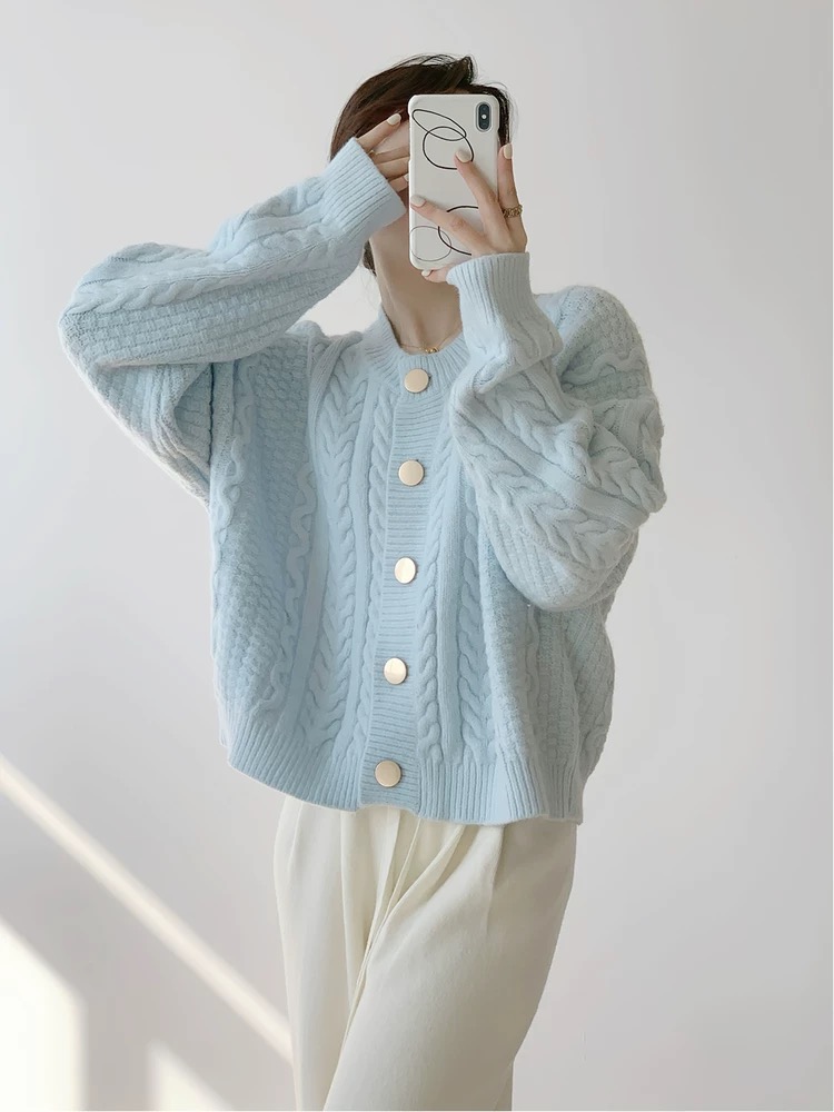 直播编号【1101-1150】2025新款女装宽松百搭气质显瘦显高套头毛衣