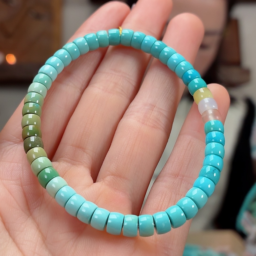 未镶嵌绿松石珠宝奇石