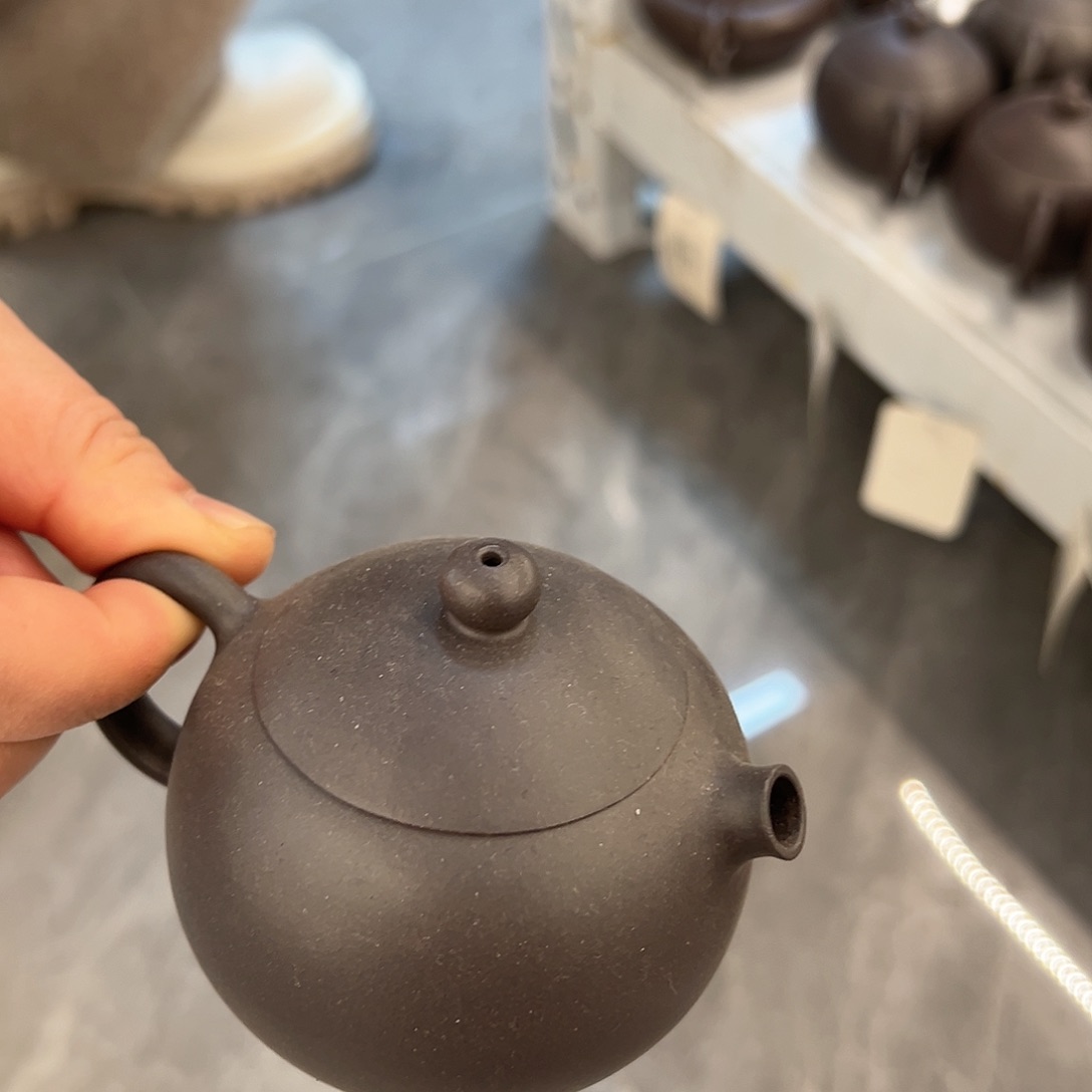 紫砂茶壶黄龙山原矿天青160