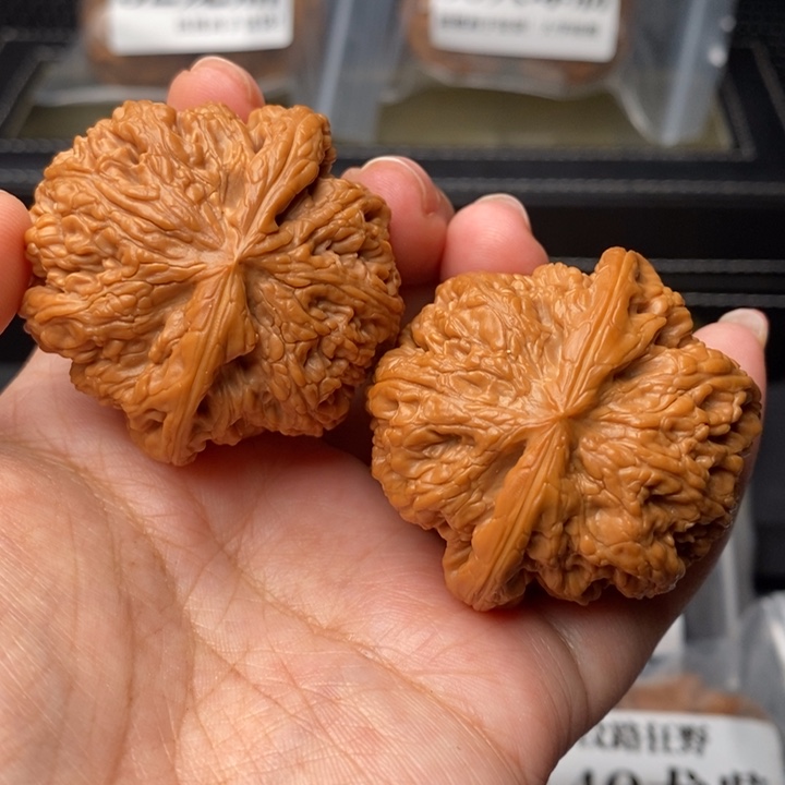 文玩核桃把件45球筋