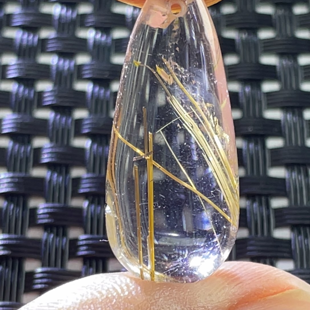 水晶吊坠未镶嵌熊*