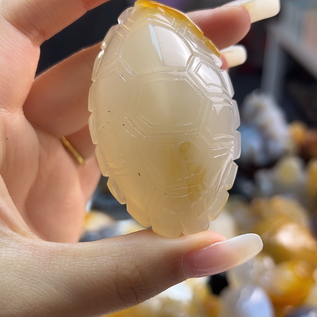 玛瑙/玉髓未镶嵌吊坠(不含链)