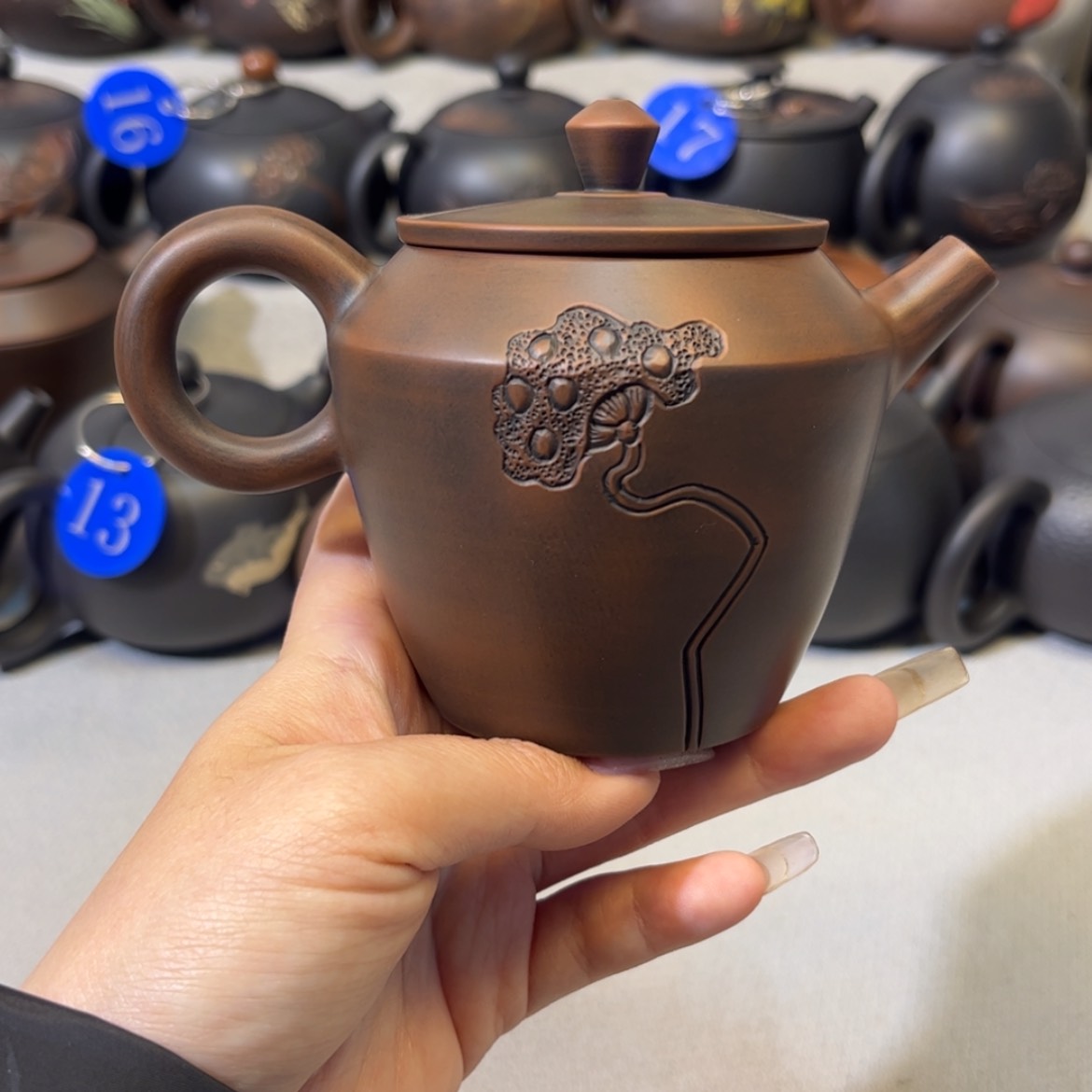 【闪购商品】红泥 莲蓬 容量 210c c