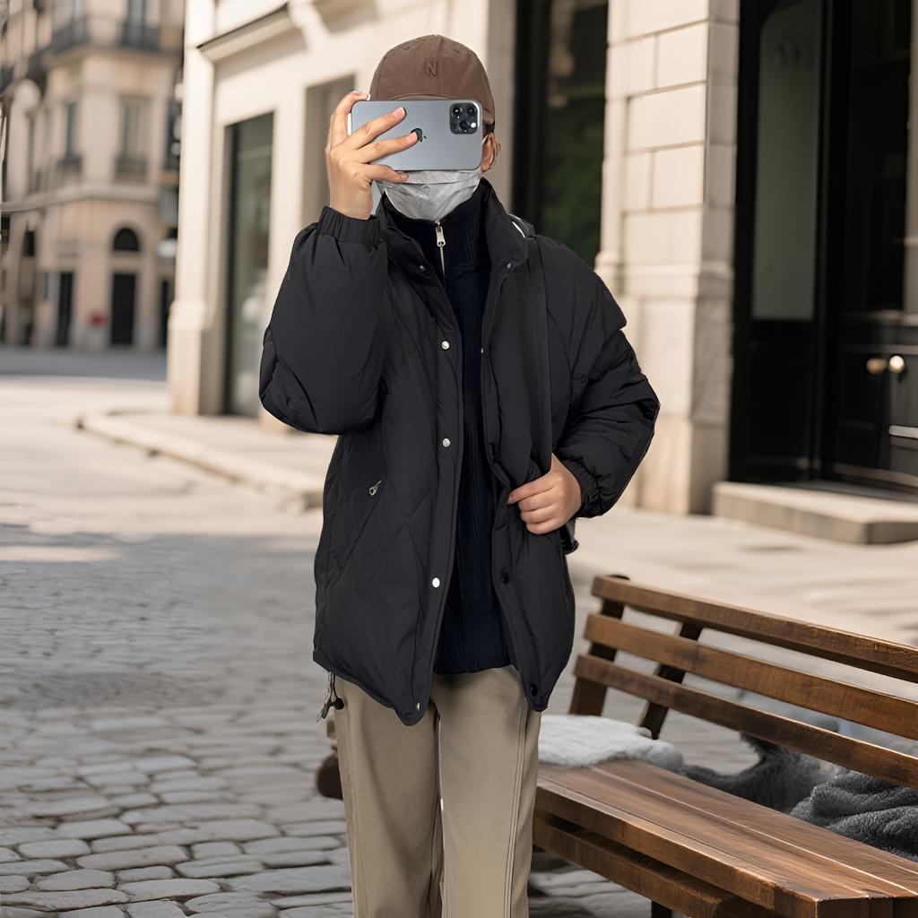 次仁卓嘎服装柜台༽新款高品质时尚百搭加厚男女同款外套一32