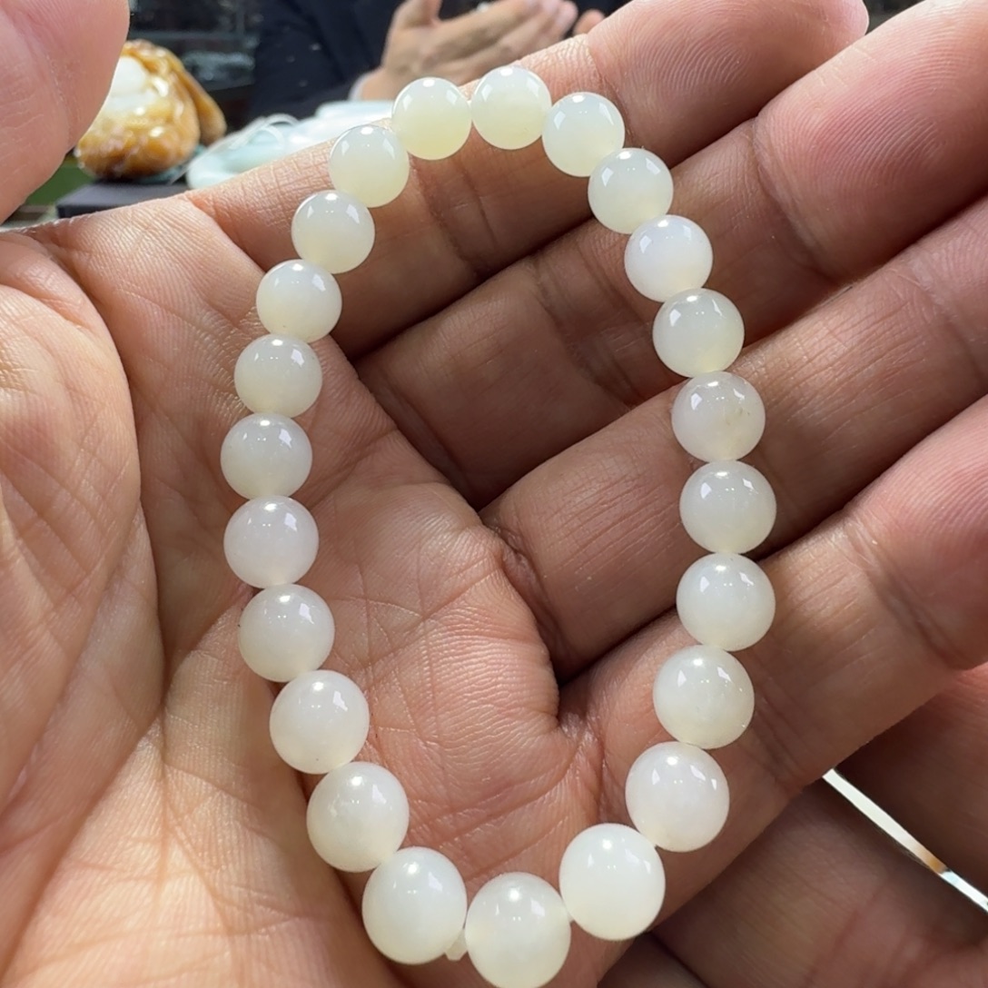 和田玉（糖玉）未镶嵌手串