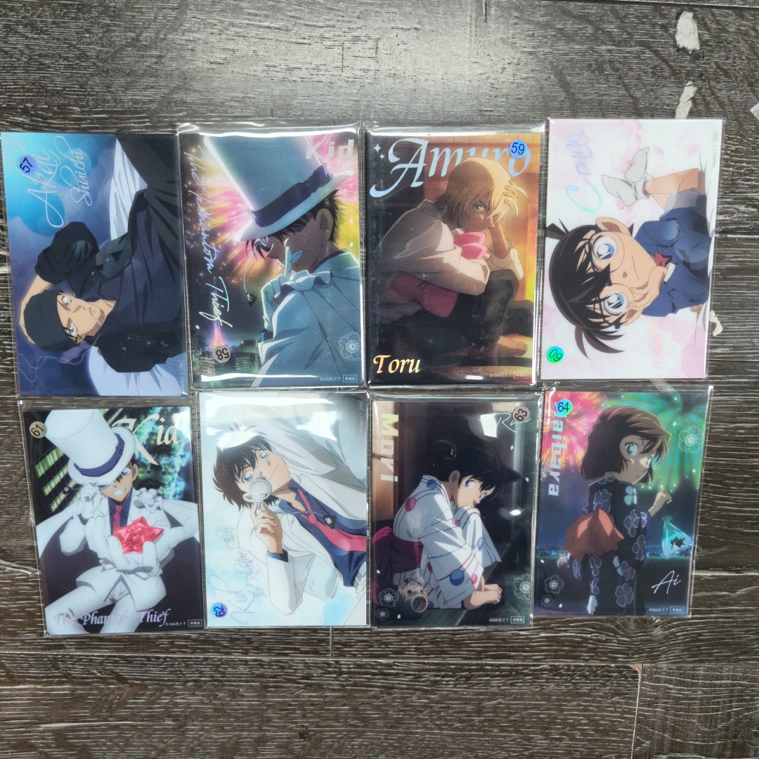 【中古福爽】名侦探柯南国日谷立牌色纸吧唧盲盒