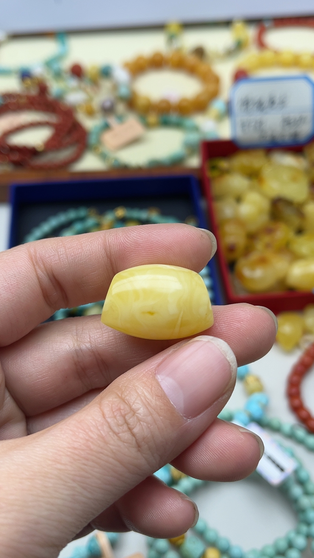 上新天然蜜蜡配饰，卡16✖️23.7✖️12.7