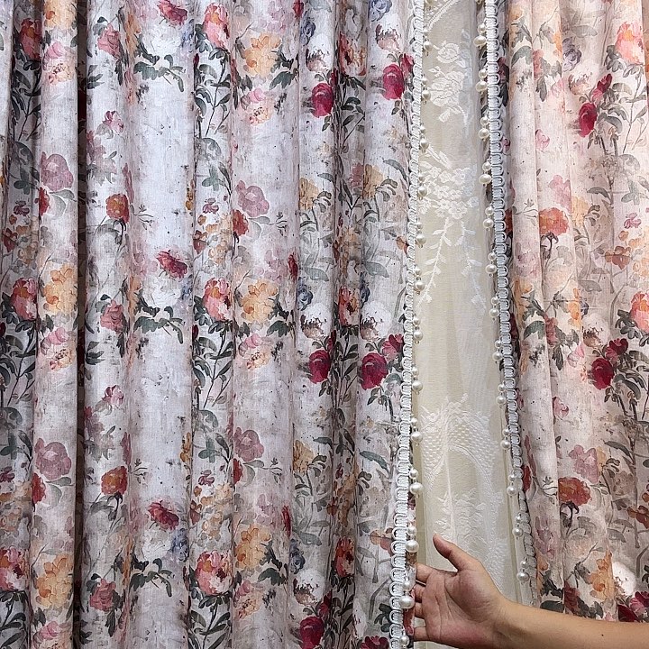 麻半布半纱玫瑰庄园6✖️2.65