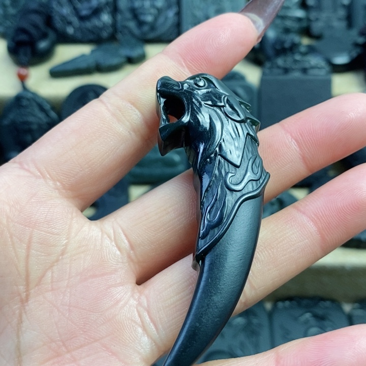 和田玉（青玉）颈饰未镶嵌