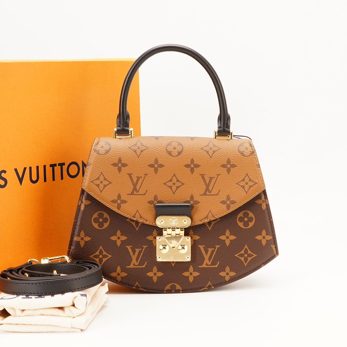 95新 LouisVuitton/路易威登 【总仓】Tilsitt扇子包/BG23005205