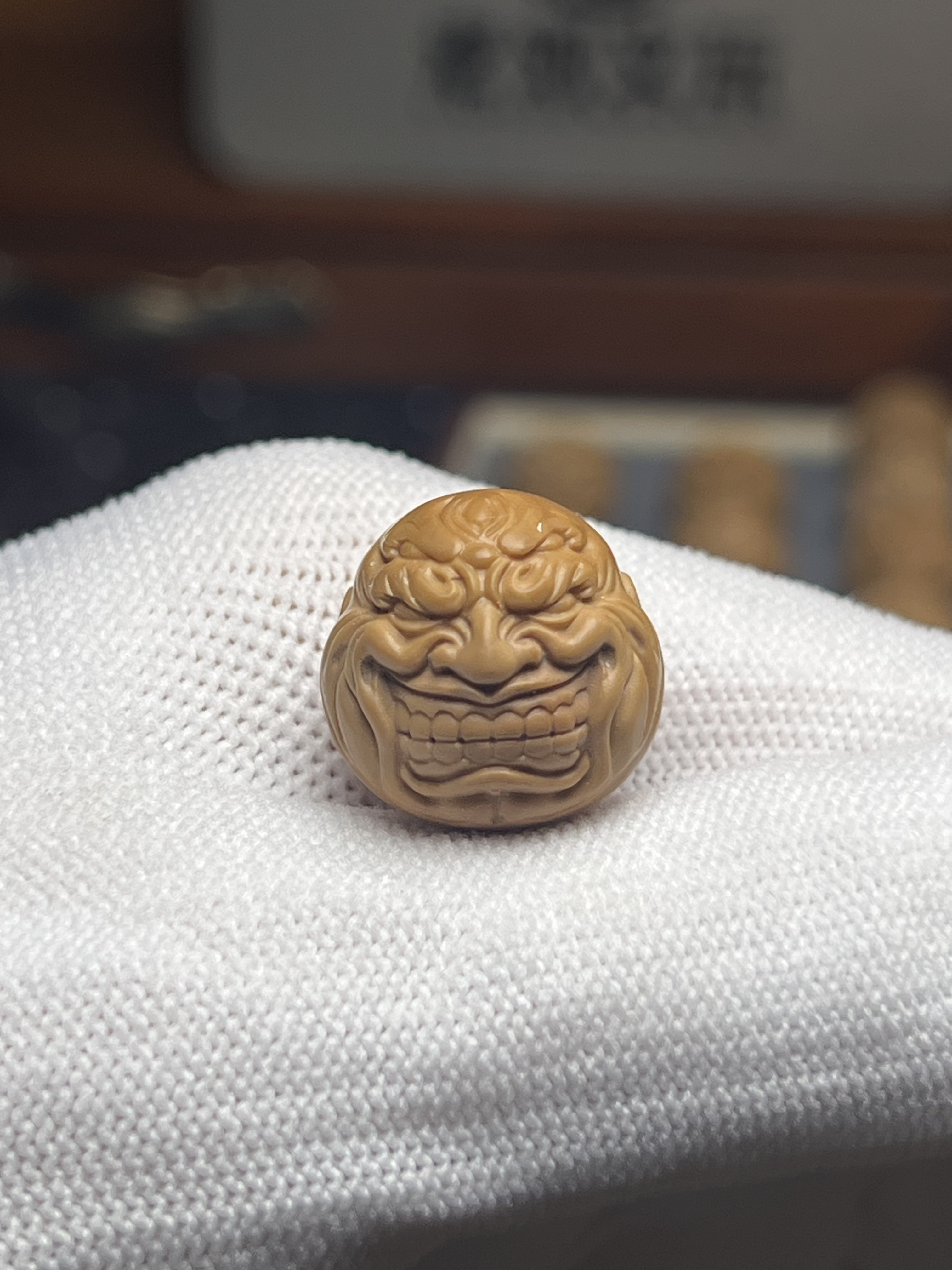 16-18左右尺寸大牙恶僧猴头核桃（全品有正常封口线）