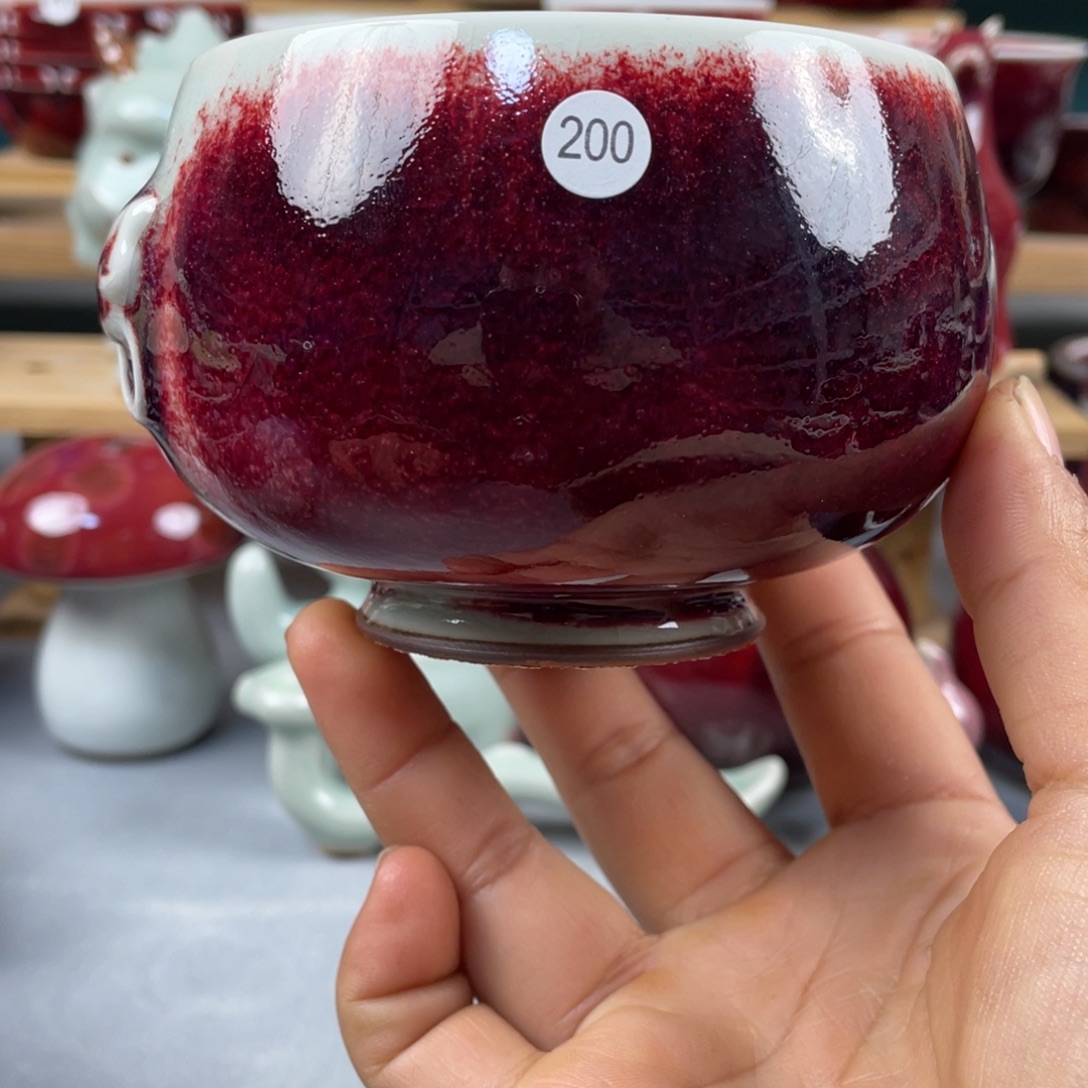 瓷片纯手工制作……微微瑕