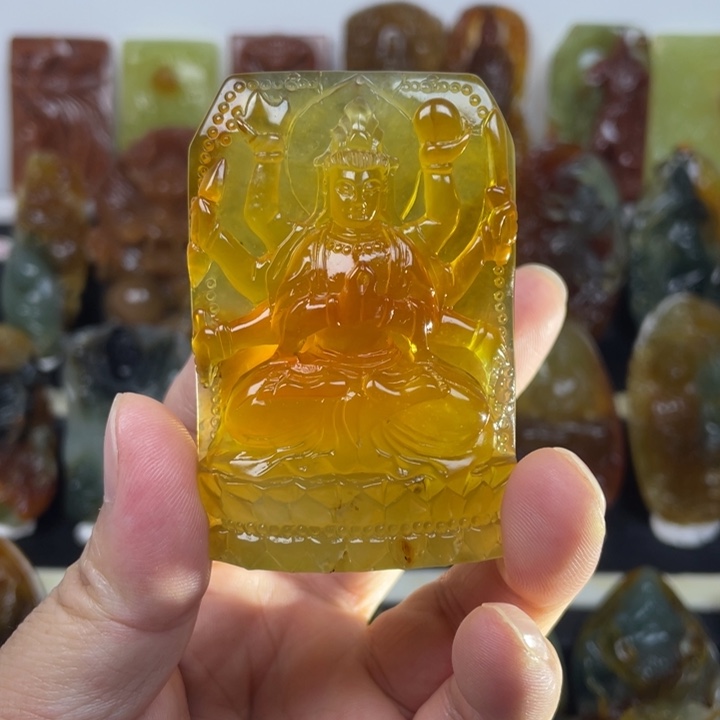 蛇纹石玉吊坠未镶嵌