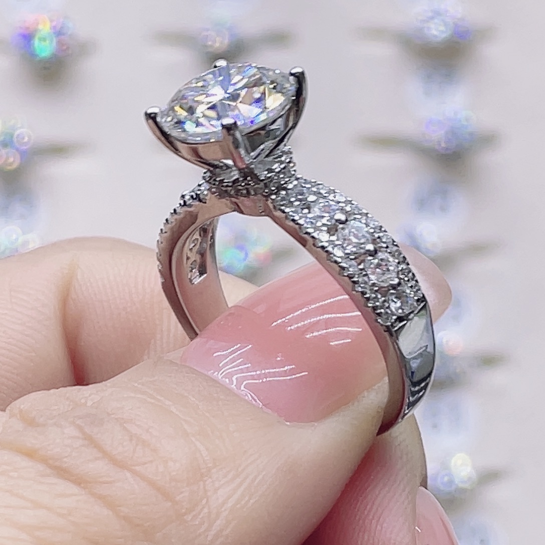 莫桑石非金属3卡16圈