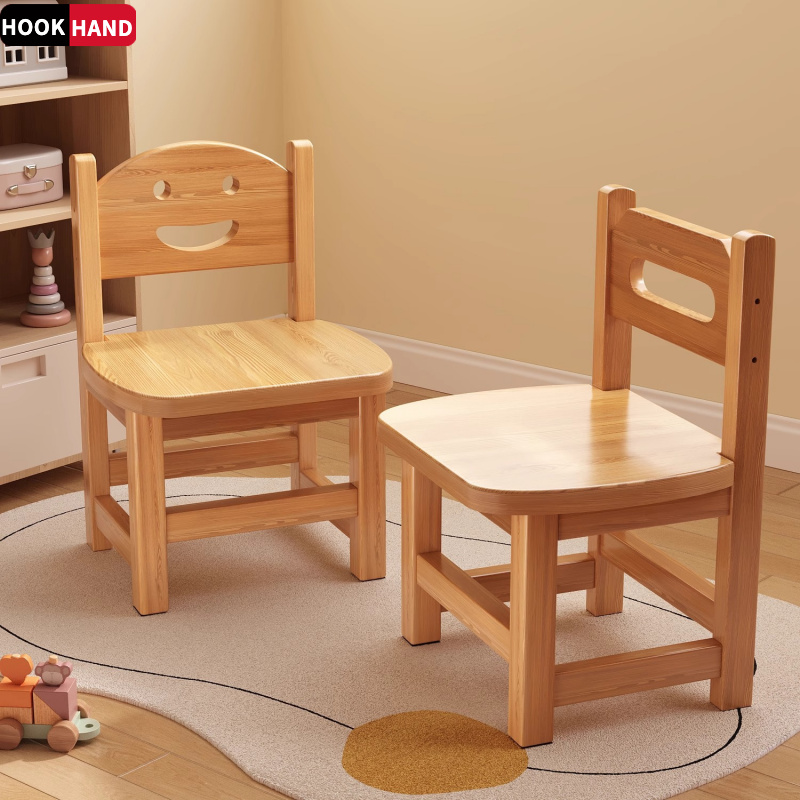 实木矮凳家用幼儿园靠背小椅子出租屋客厅结实耐用小凳子儿童板凳